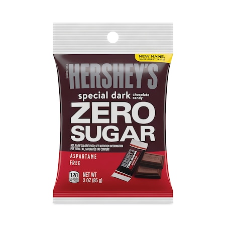 Hersheys Miniatures Special Dark SugarFree Chocolate, 3 oz Bag, PK12, 12PK 27021